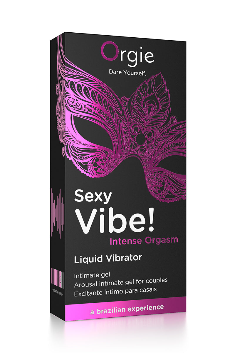 Gel d'excitation Sexy Vibe Intense Orgasm Liquid Vibrator