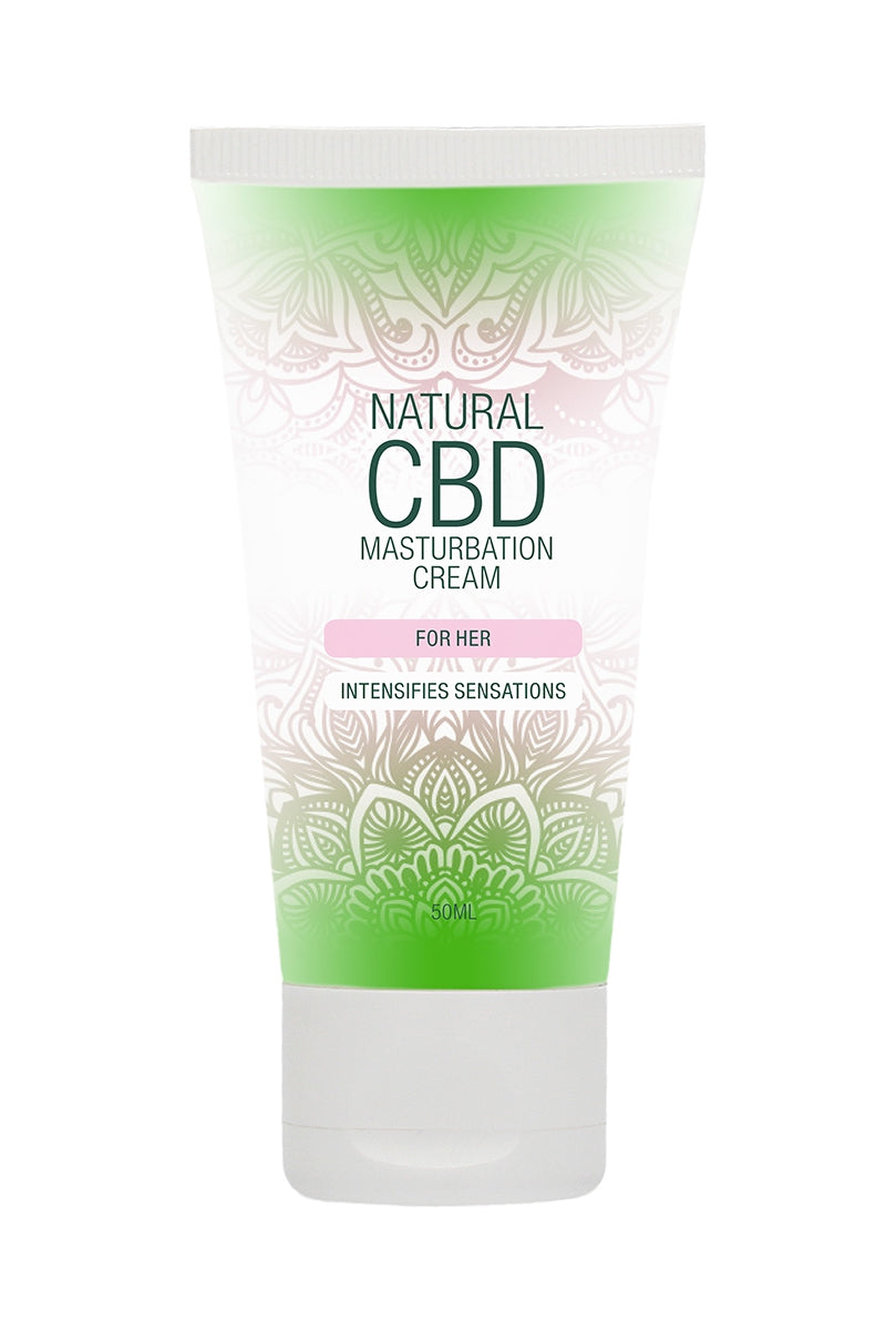 Crème de masturbation Femme - Natural CBD