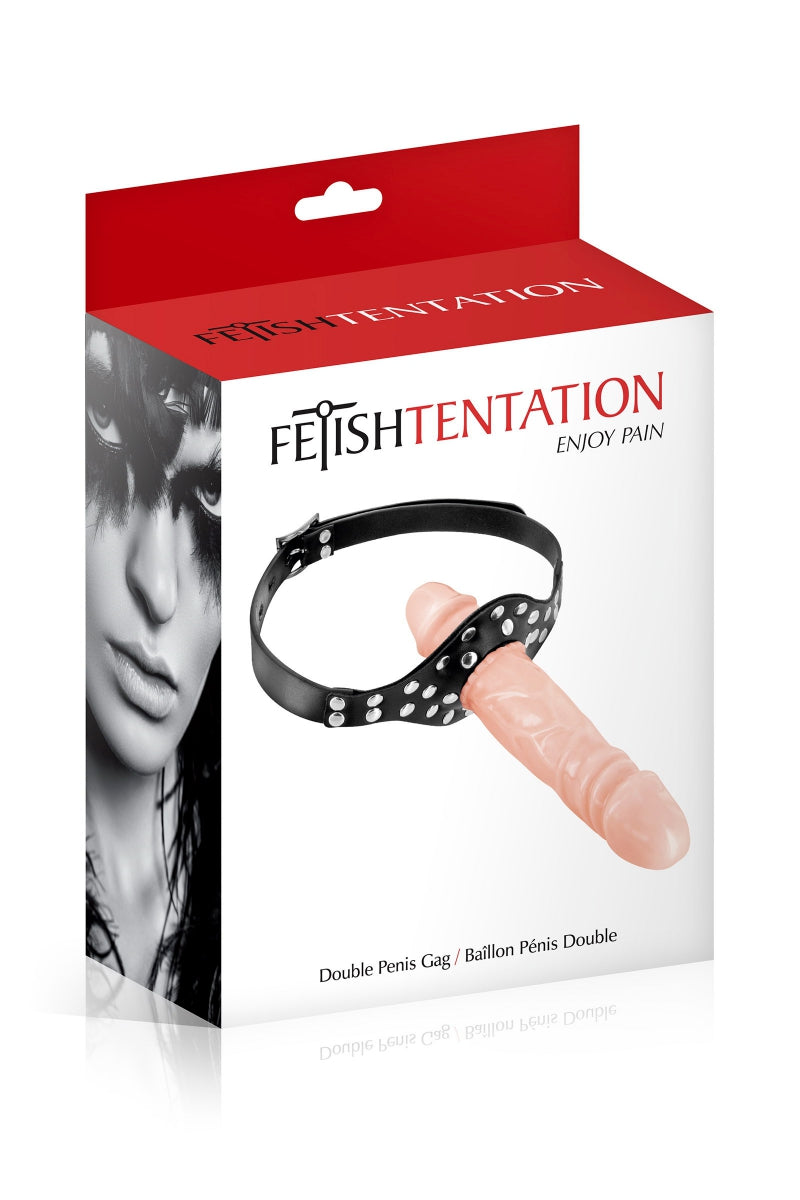 Bâillon double gode - Fetish Tentation