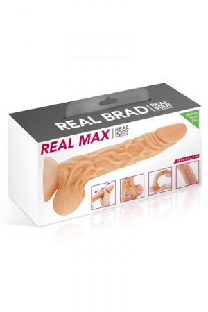 Gode ultra-réaliste 24 cm - Real max