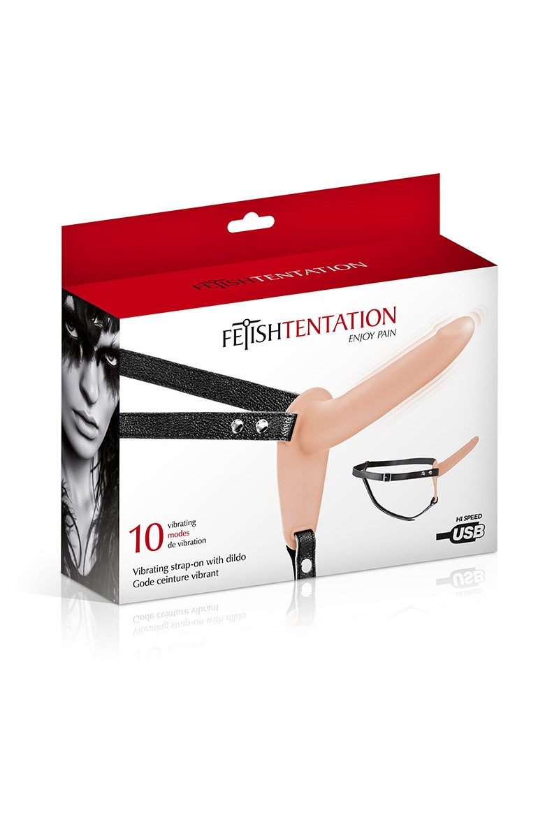 Gode ceinture vibrant Fetish Tentation