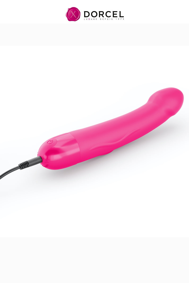 Vibro rechargeable Real Vibration rose M 2.0 - Dorcel