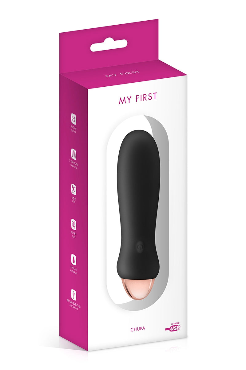 Vibromasseur rechargeable Chupa noir - My First