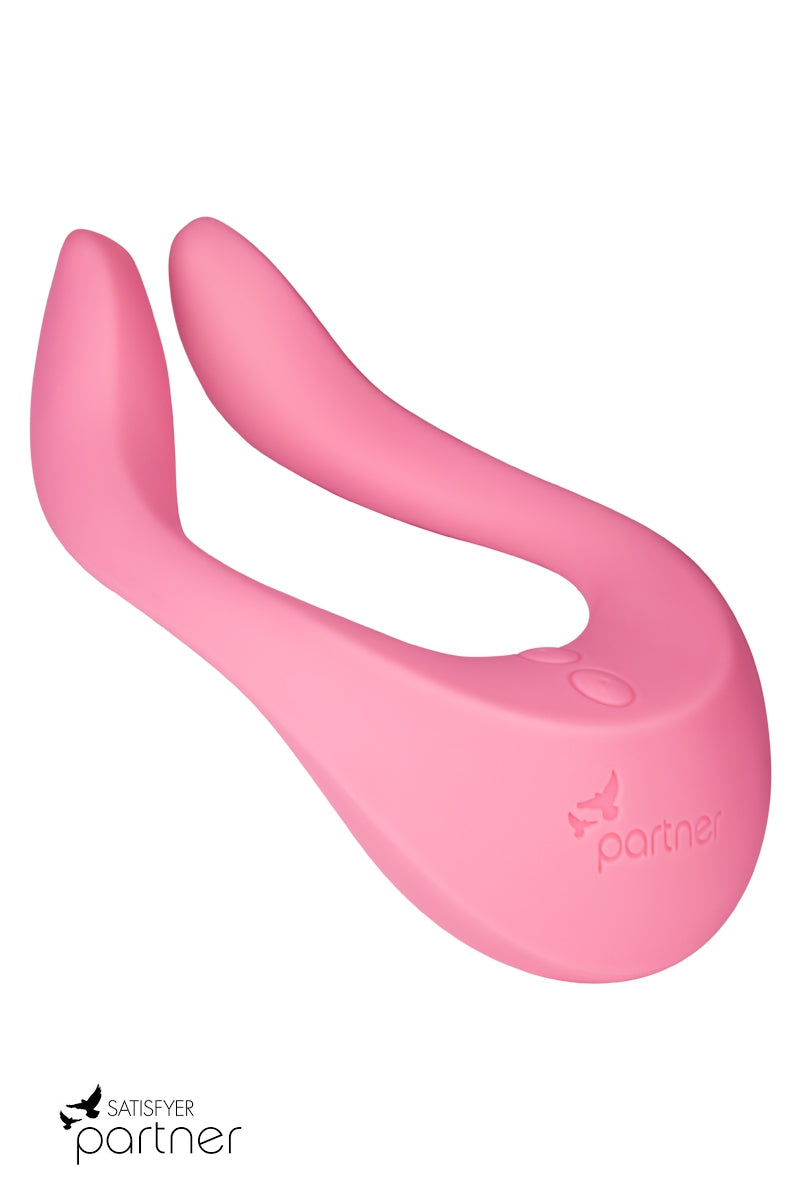 Stimulateur couple Endless Joy rose - Satisfyer