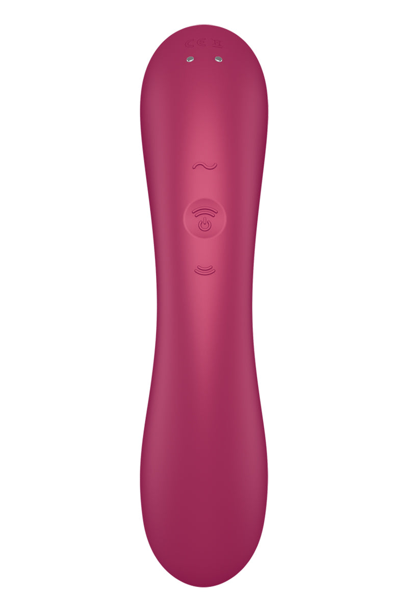 Stimulateur Curvy Trinity 1 bordeaux - Satisfyer