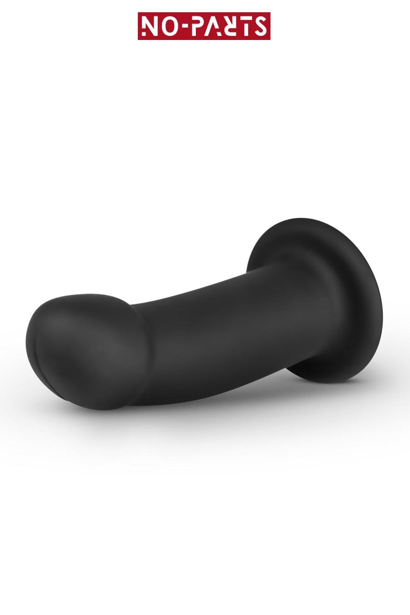 Gode ventouse noir Charlie 14,5 cm - No-Parts