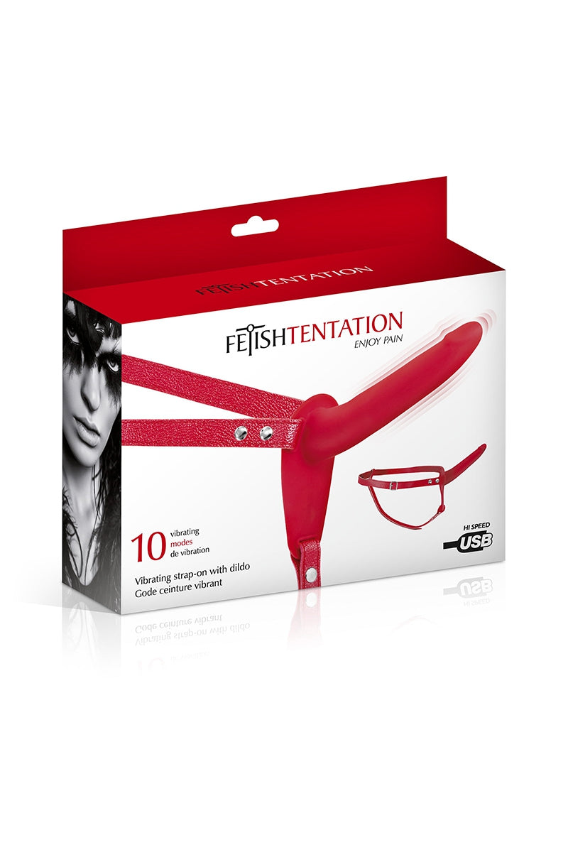 Gode ceinture vibrant Fetish Tentation