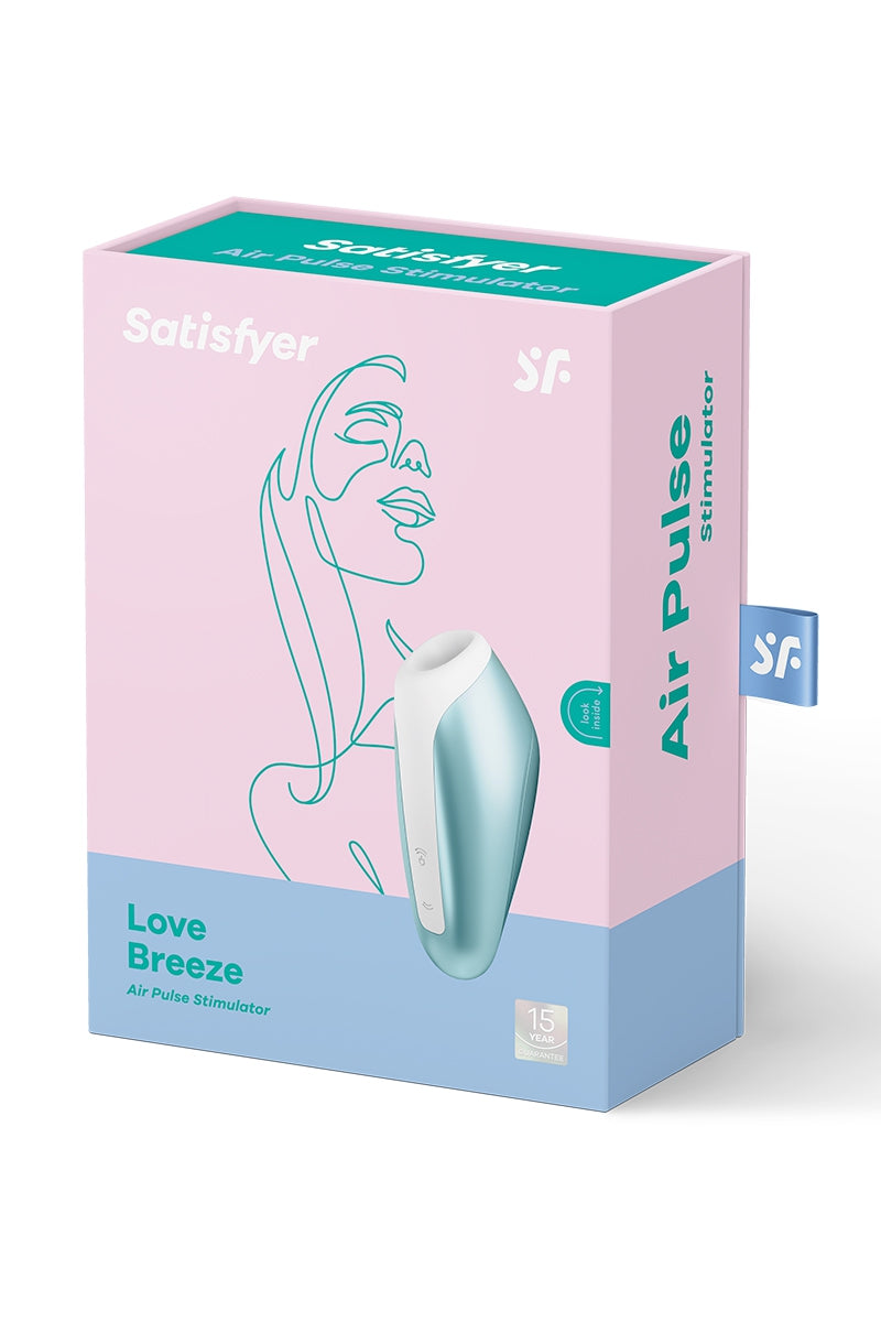 Stimulateur de clitoris Breeze bleu - Satisfyer