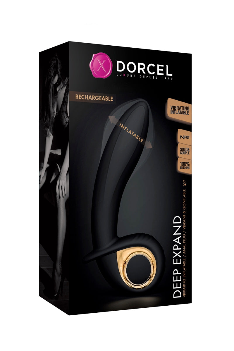 Vibromasseur gonflable Deep Expand - Dorcel