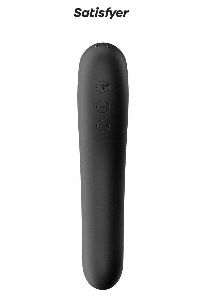 Stimulateur Dual Kiss noir - Satisfyer