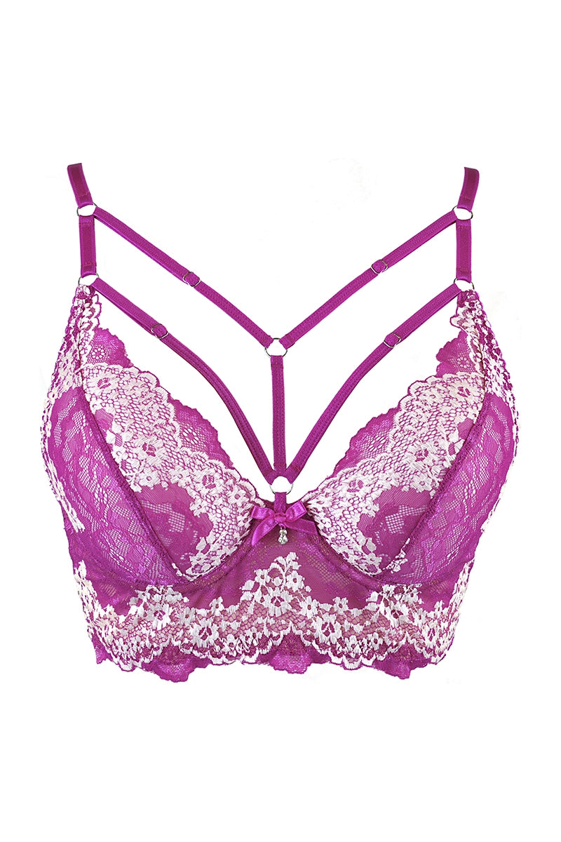 Soutien-gorge fuchsia V-9741 - Axami