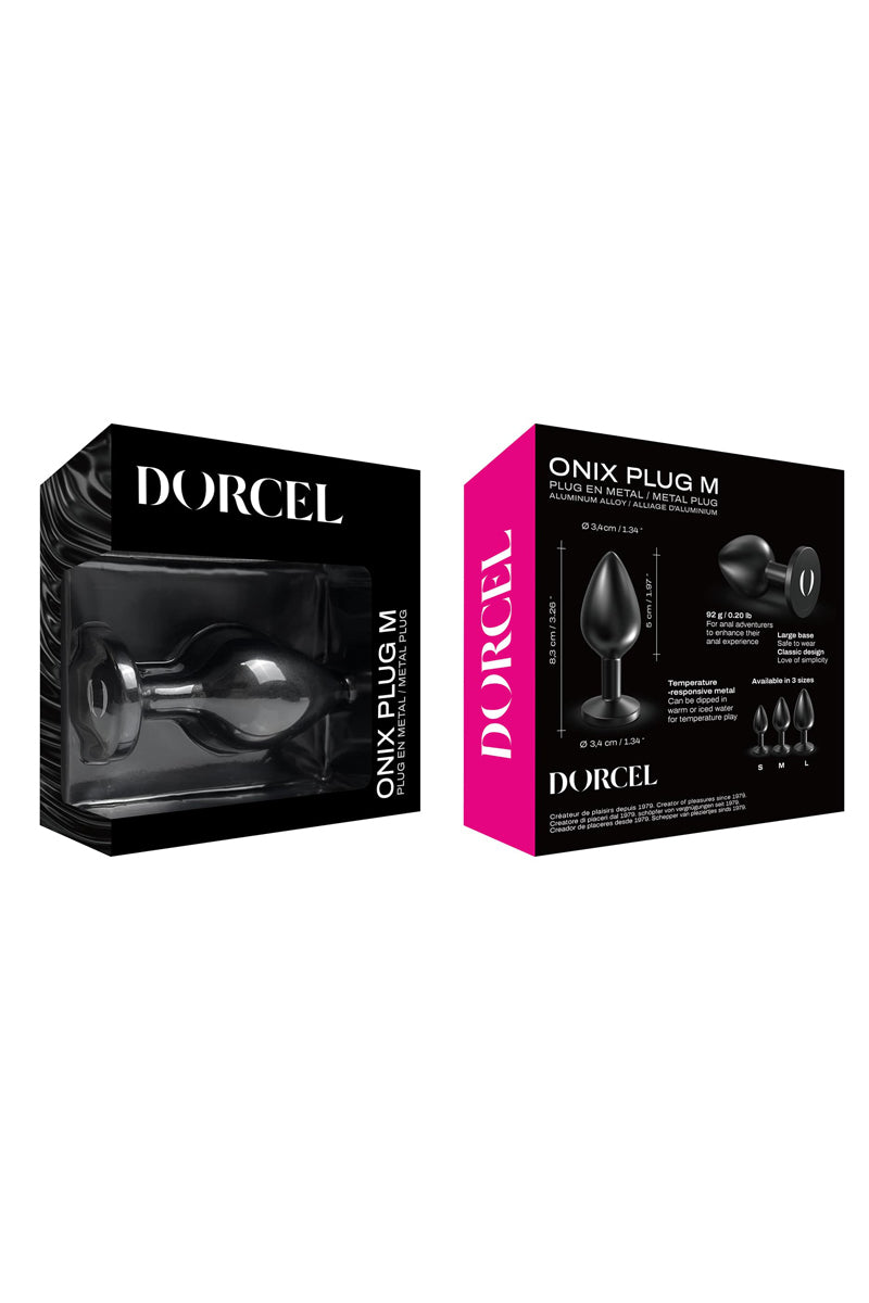 Plug anal en métal Onix Plug M - Dorcel