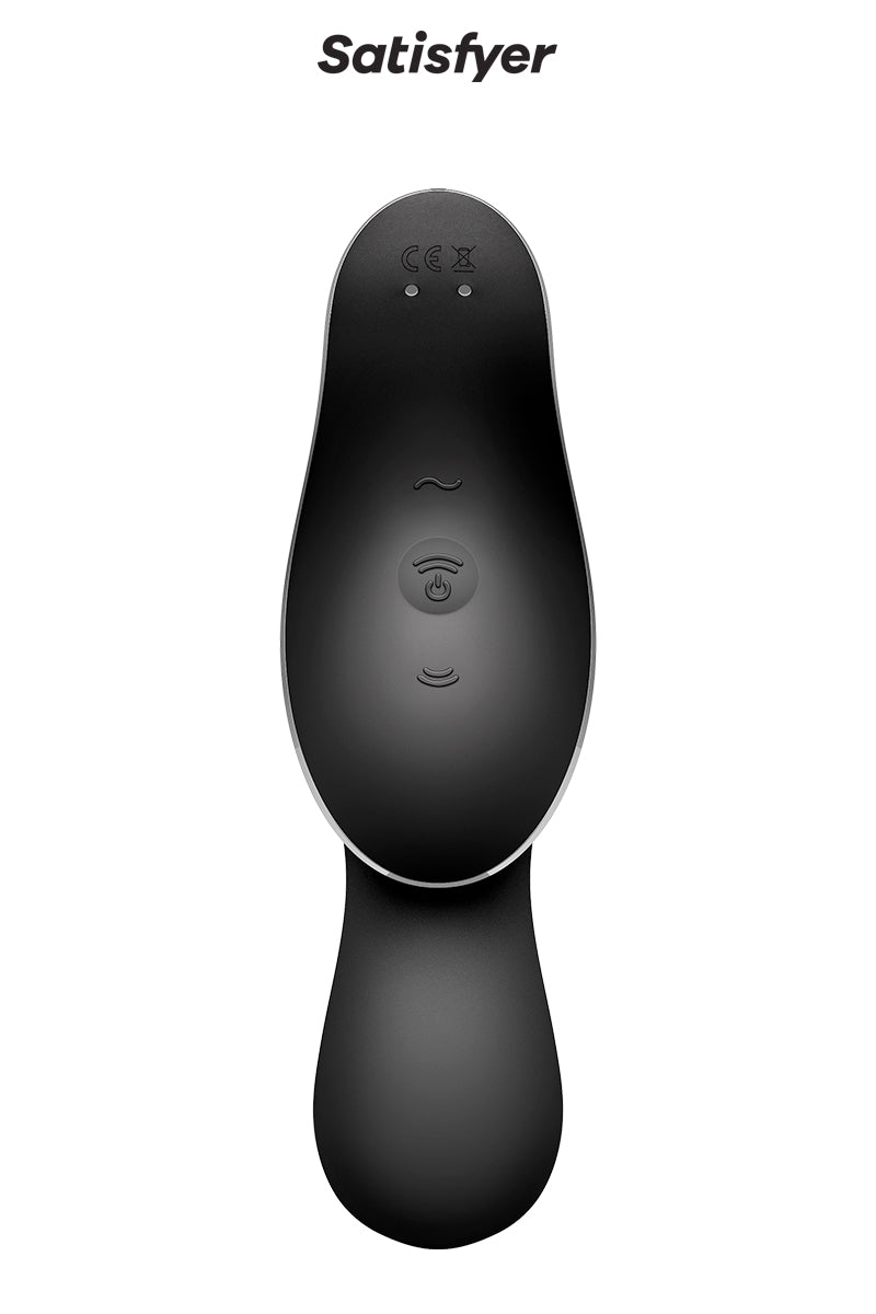 Vibro à air pulsé Curvy Trinity 2 noir - Satisfyer