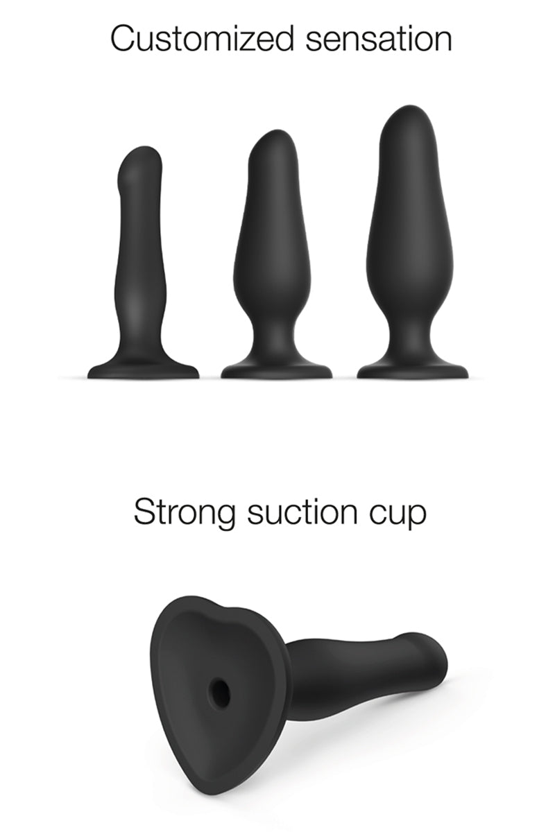 Dildo plug gonflable - Strap-On-Me