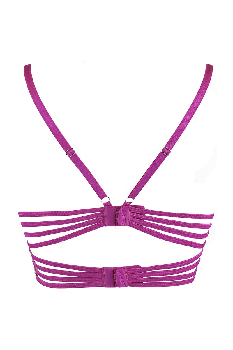 Soutien-gorge fuchsia V-9741 - Axami