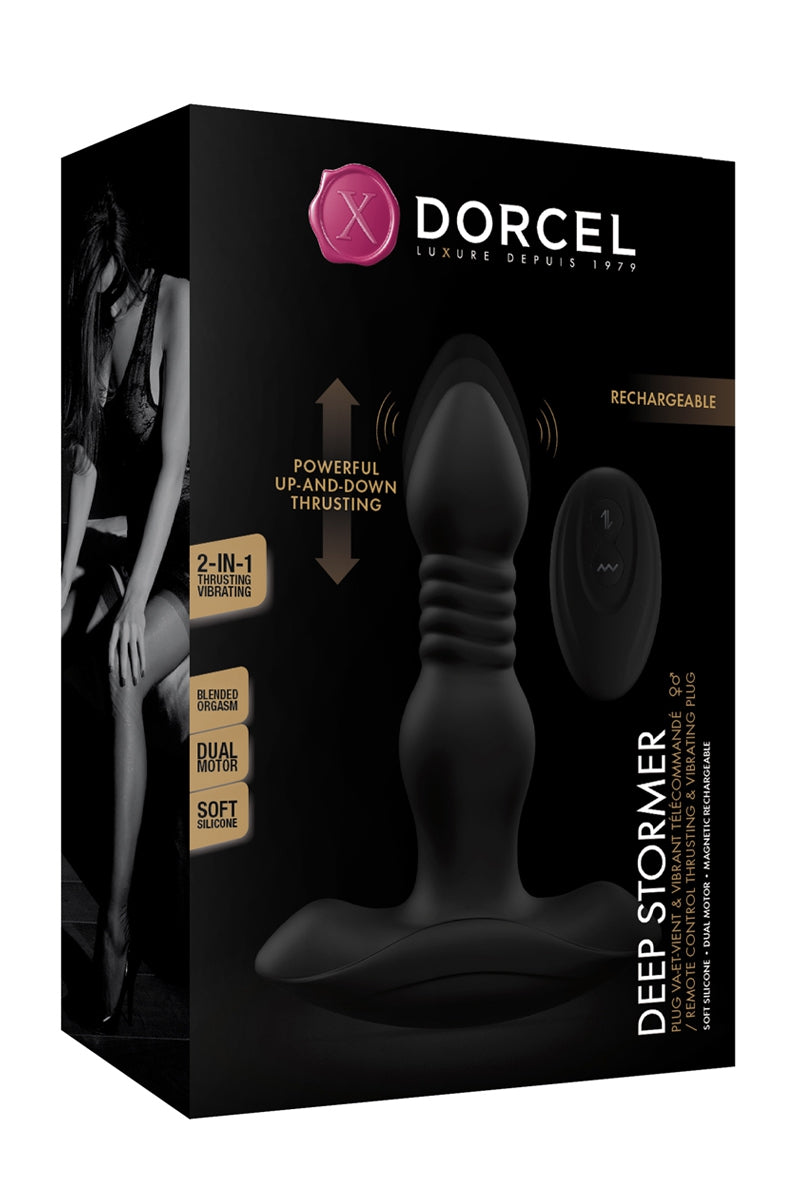 Plug va-et-vient Deep Stormer - Dorcel