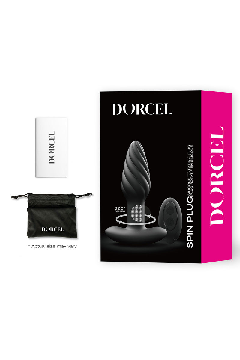 Plug anal rotatif Spin Plug - Dorcel