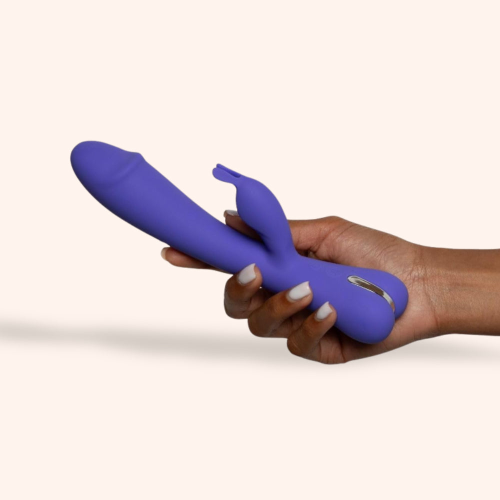 Sextoy Rabbit double stimulateur, Trix Good Vibes Only
