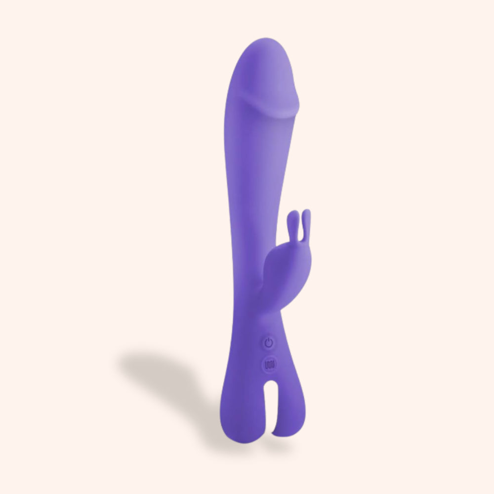 Sextoy Rabbit double stimulateur, Trix Good Vibes Only